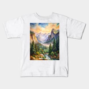 Kings Canyon National Park Kids T-Shirt